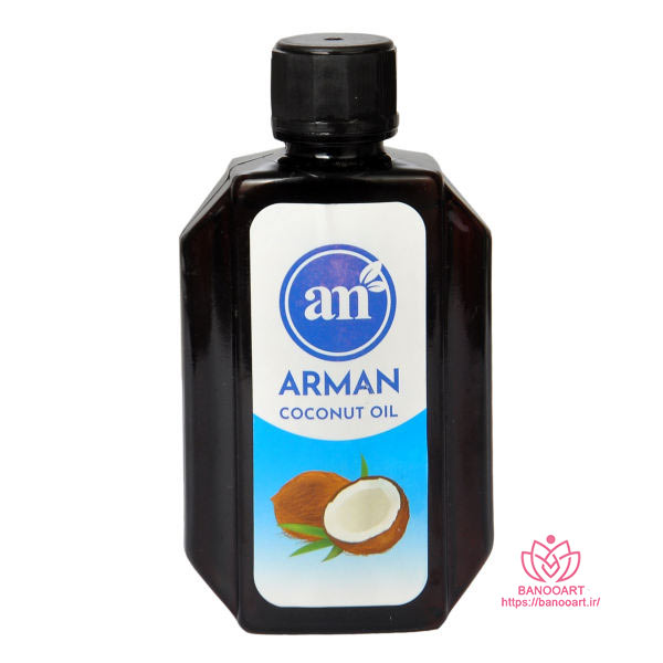 روغن نارگیل آرمان مدل Pure Oil حجم 60 میلی لیتر