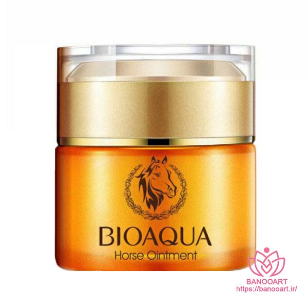 ماسک صورت بایو آکوا مدل Horse Ointment حجم 70 میلی لیتر