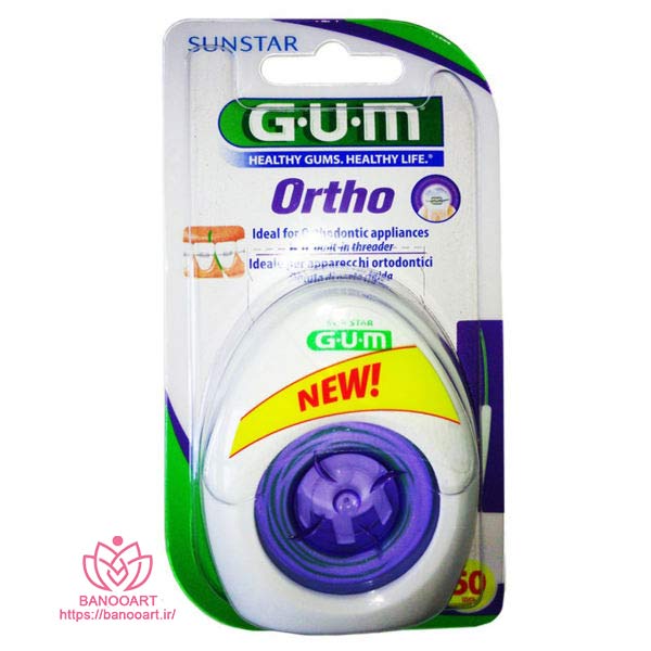 نخ دندان ارتودنسی جی یو ام مدل Sunstar