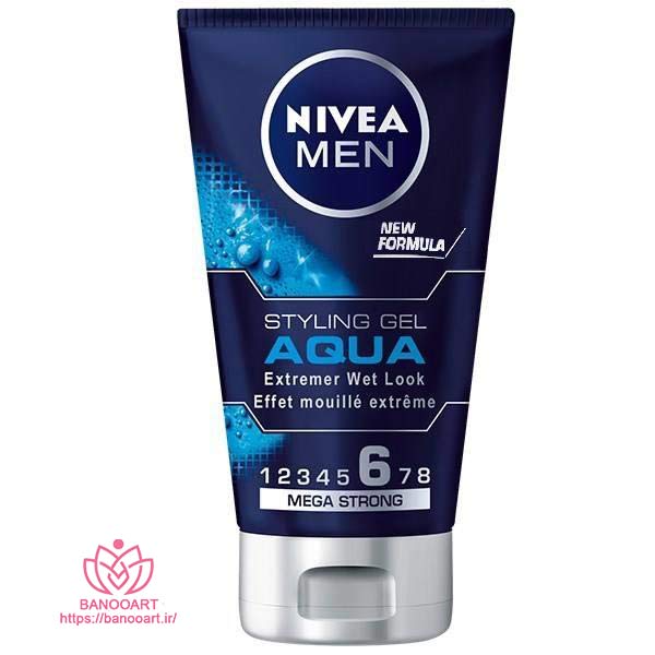 ژل حالت دهنده مو نيوآ مدل Aqua New Formula حجم 150 میلی لیتر
