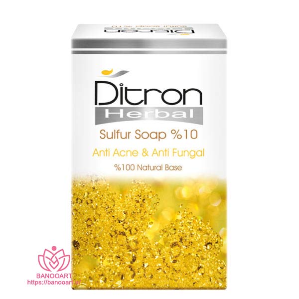 صابون ضد آکنه دیترون مدل Sulfur