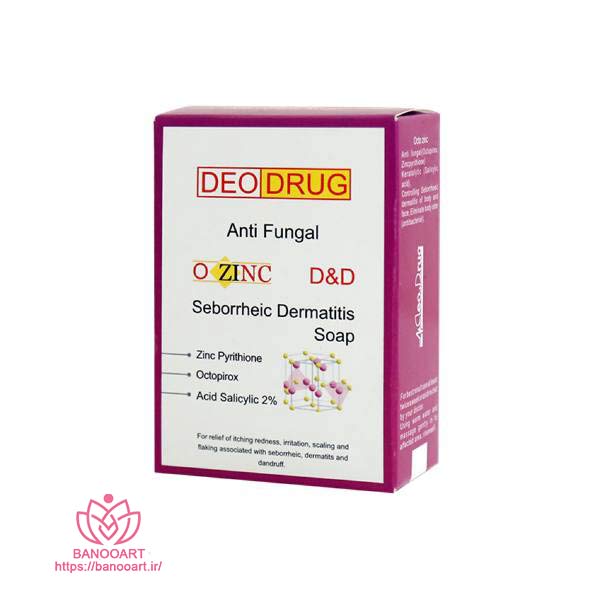 صابون ضد قارچ دئودراگ مدل Octozinc وزن 90 گرم